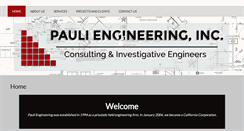 Desktop Screenshot of pauliengineering.com